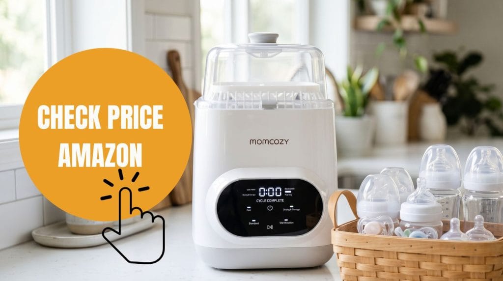 momcozy deepclean bottle washer review