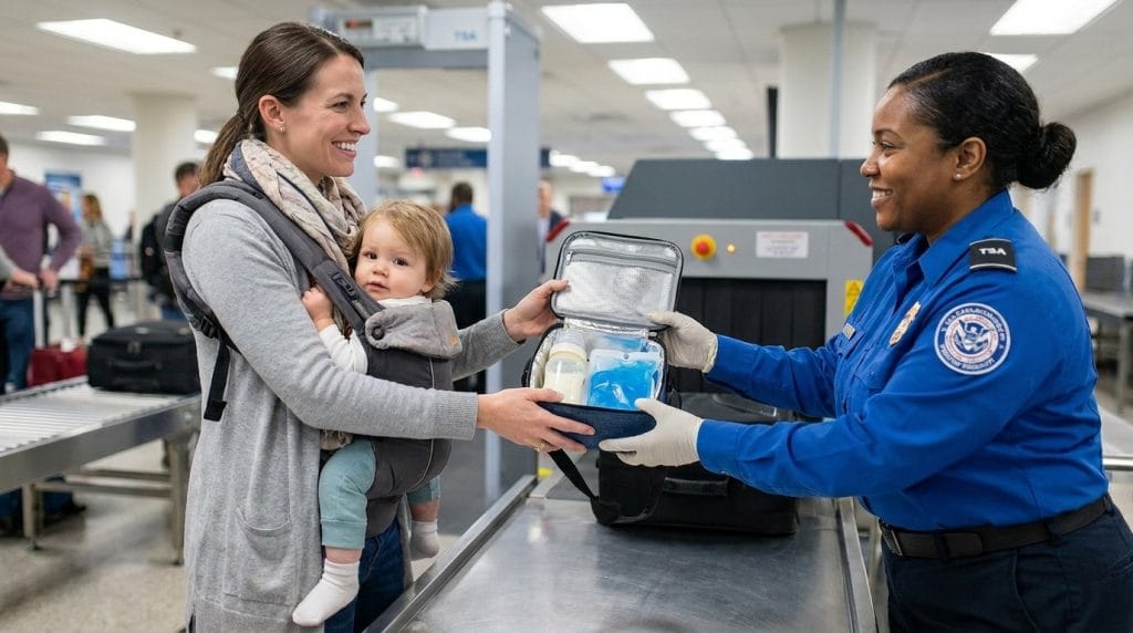 TSA rules for breast milk