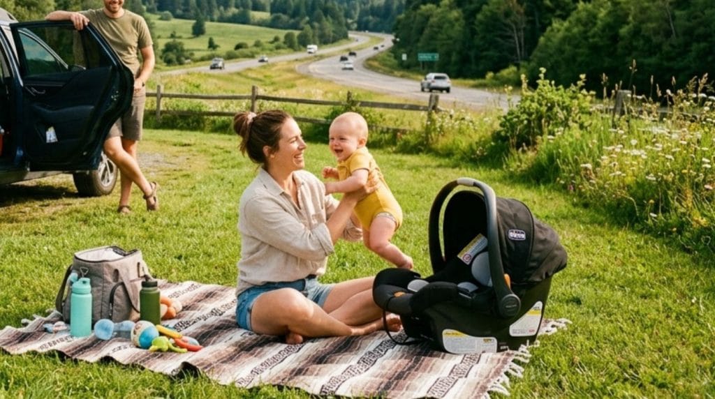 How Often to Stop on a Road Trip with Baby